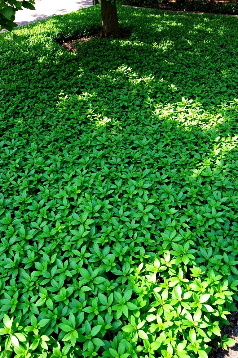 Shade Loving Groundcover Carpet - 24 Shady Garden Ideas