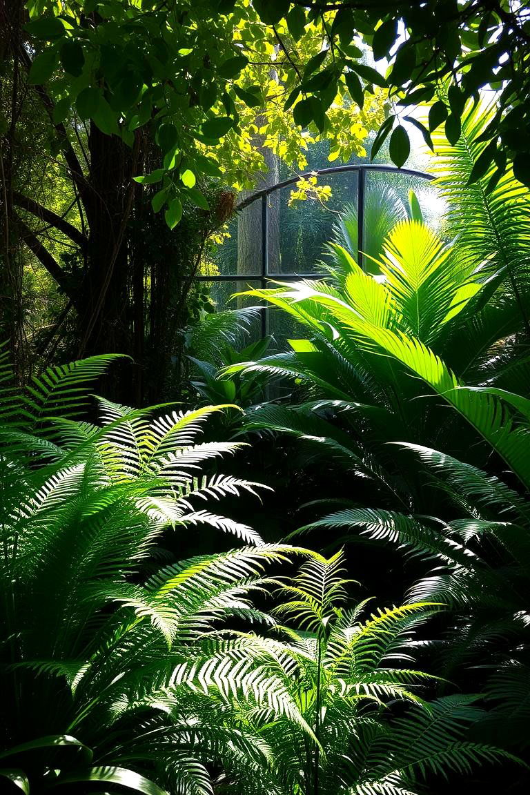 Shade Loving Tropical Garden - 24 Tropical Garden Ideas