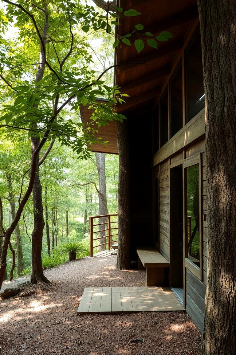 Shaded Forest Hideaway - 24 Outdoor Bedroom Ideas