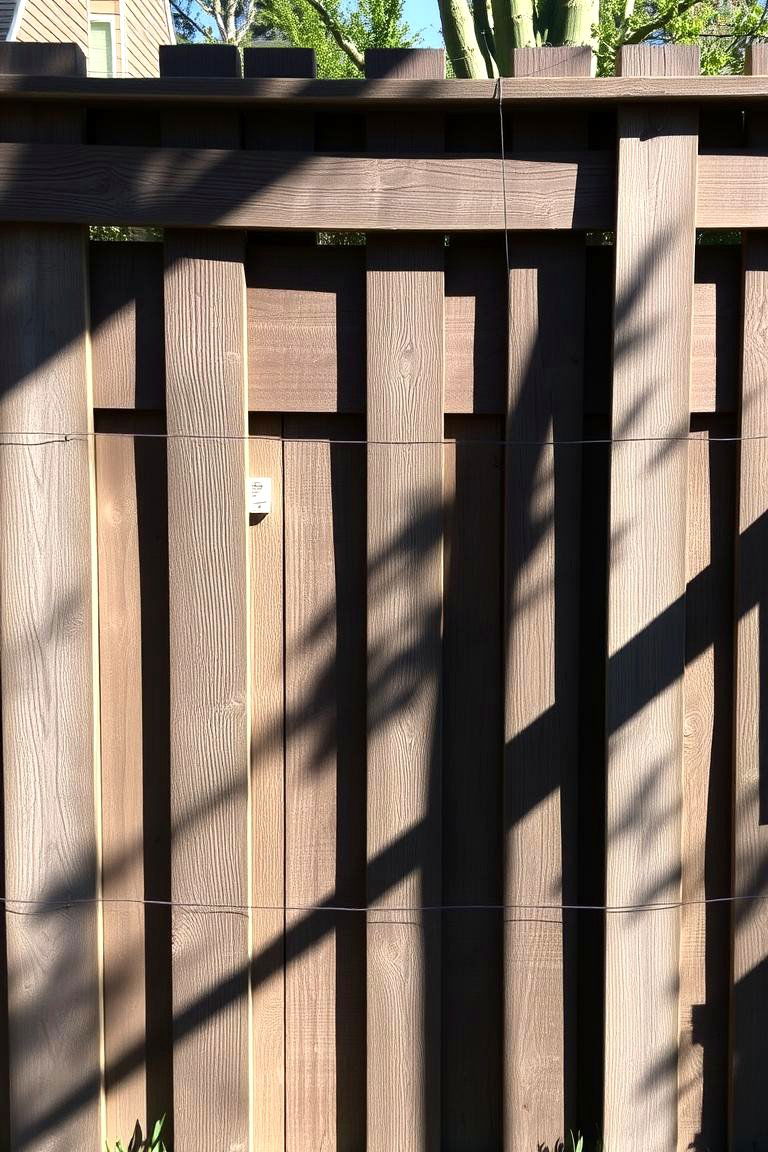 Shadow Box Fence - 24 Types of Fences