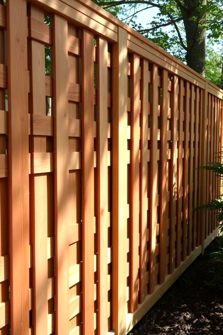 Shadow Box Fence - 24 Backyard Fence Ideas