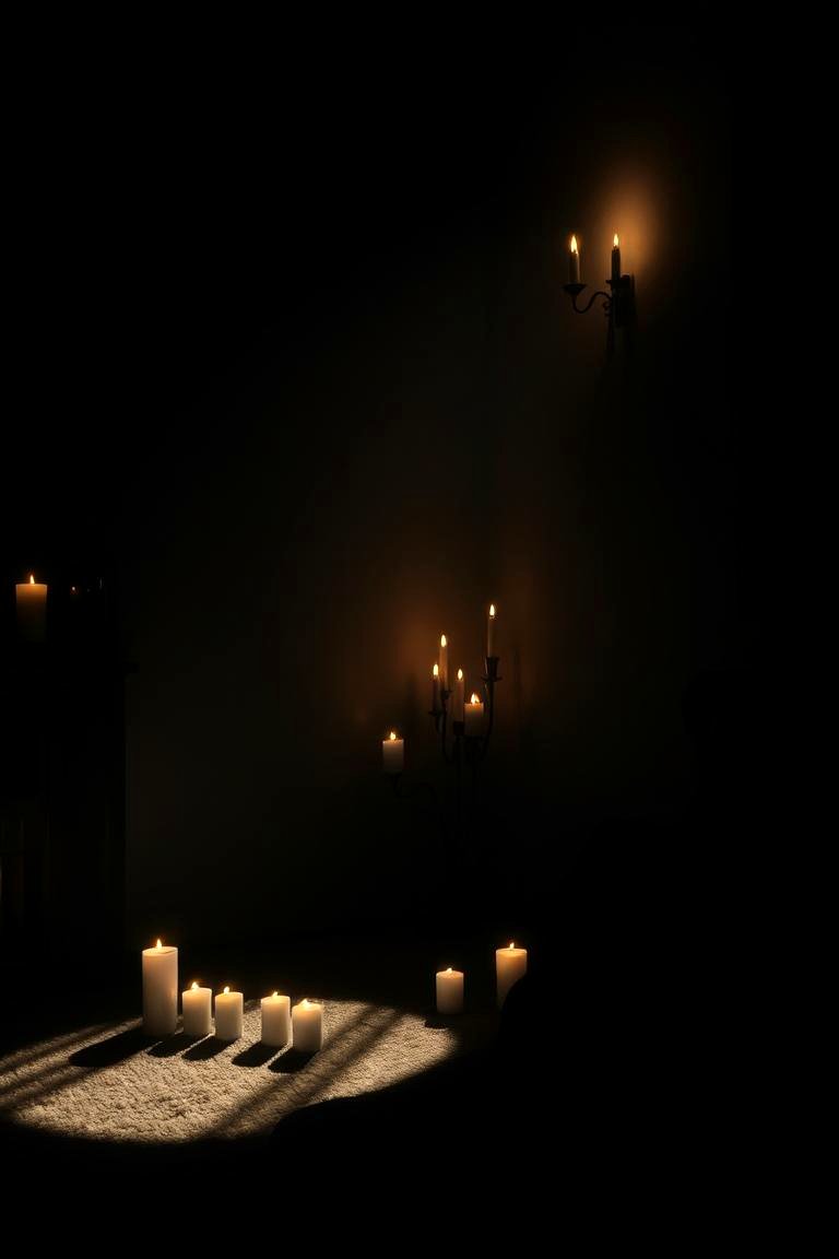 Shadowy Silhouettes and Candlelight - 24 Vampire Bedroom Ideas