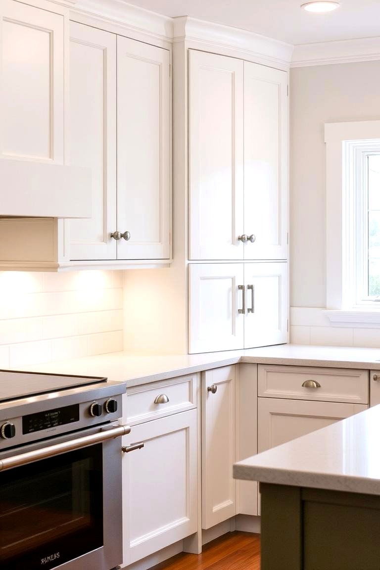 Shaker Style Cabinets - 24 Country Kitchen Ideas