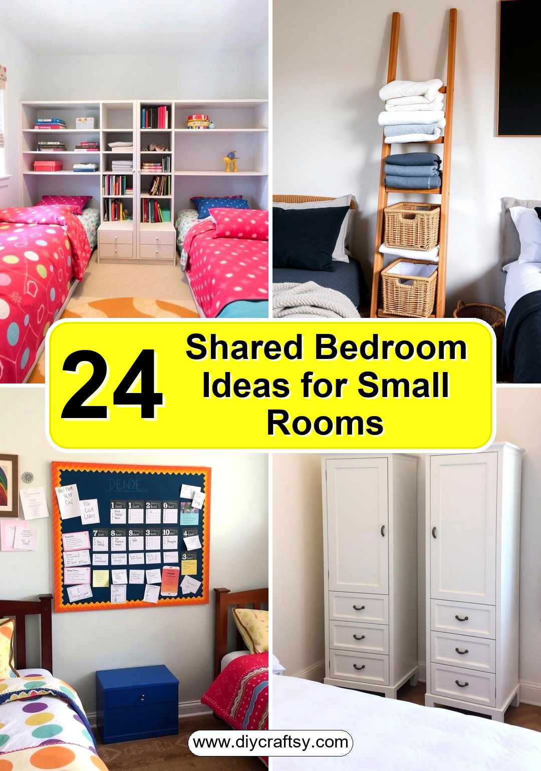 Shared Bedroom Ideas for Small Rooms