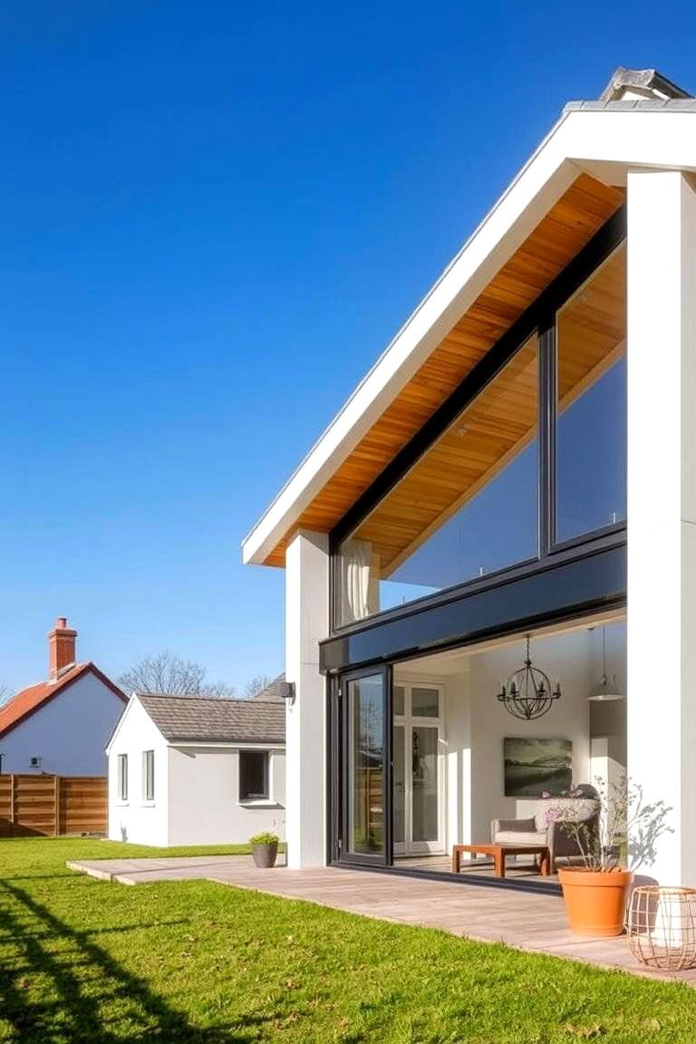 Shed Roof Extension - 24 Modern Farmhouse Exterior