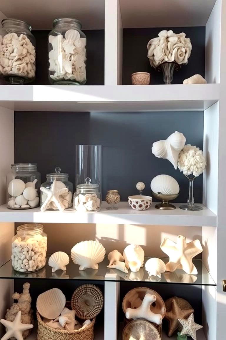 Shell Decor Collections - 24 Coastal Decor Ideas