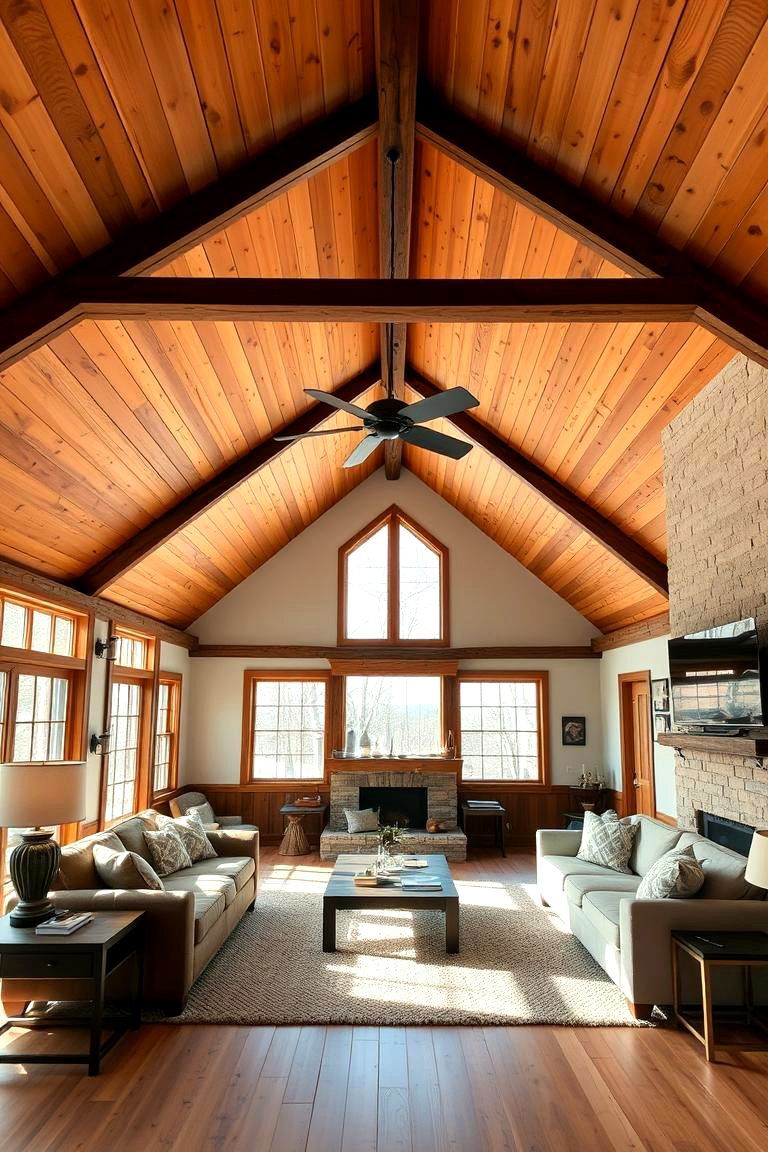 Shiplap Ceiling Treatment - 24 Shiplap Wall Ideas