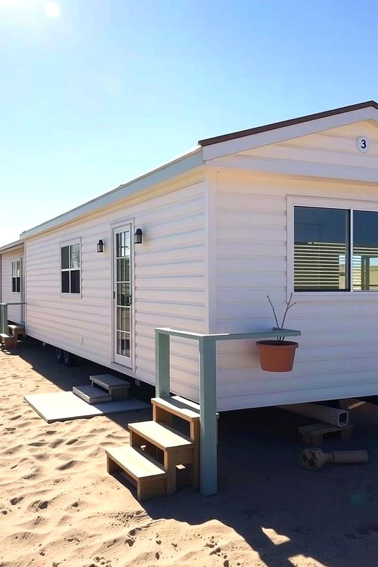 Shiplap Siding for a Coastal Feel - 24 Mobile Home Siding Design Ideas