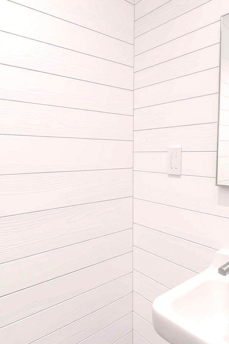 Shiplap Walls - 24 Rustic Bathroom Ideas