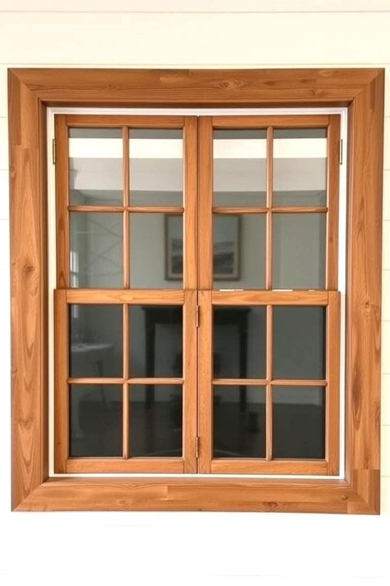 Shiplap Window Trim - 24 Farmhouse Interior Window Trim Ideas