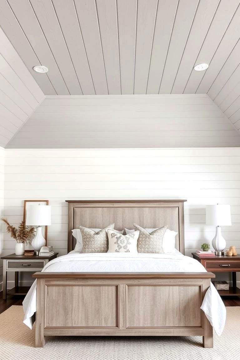 Shiplap Wood Plank Ceiling - 24 Wood Plank Ceiling Ideas