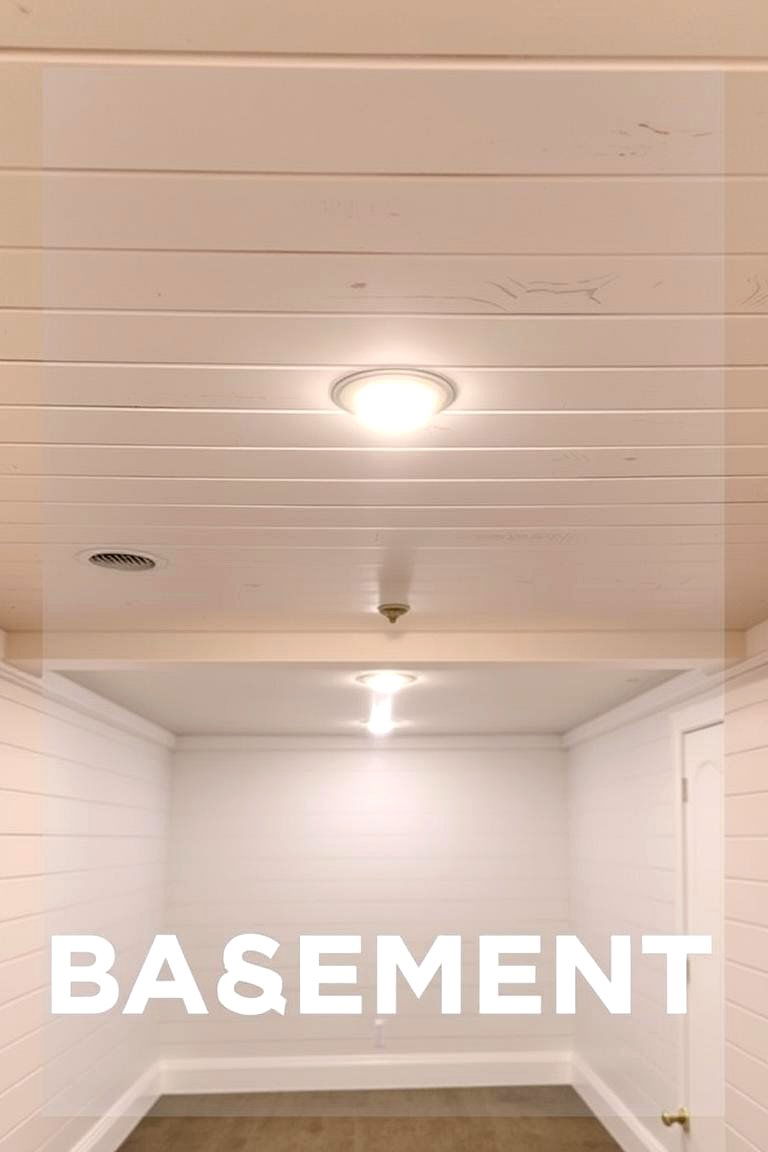 Shiplap for a Nautical Touch - 24 Basement Ceiling Ideas