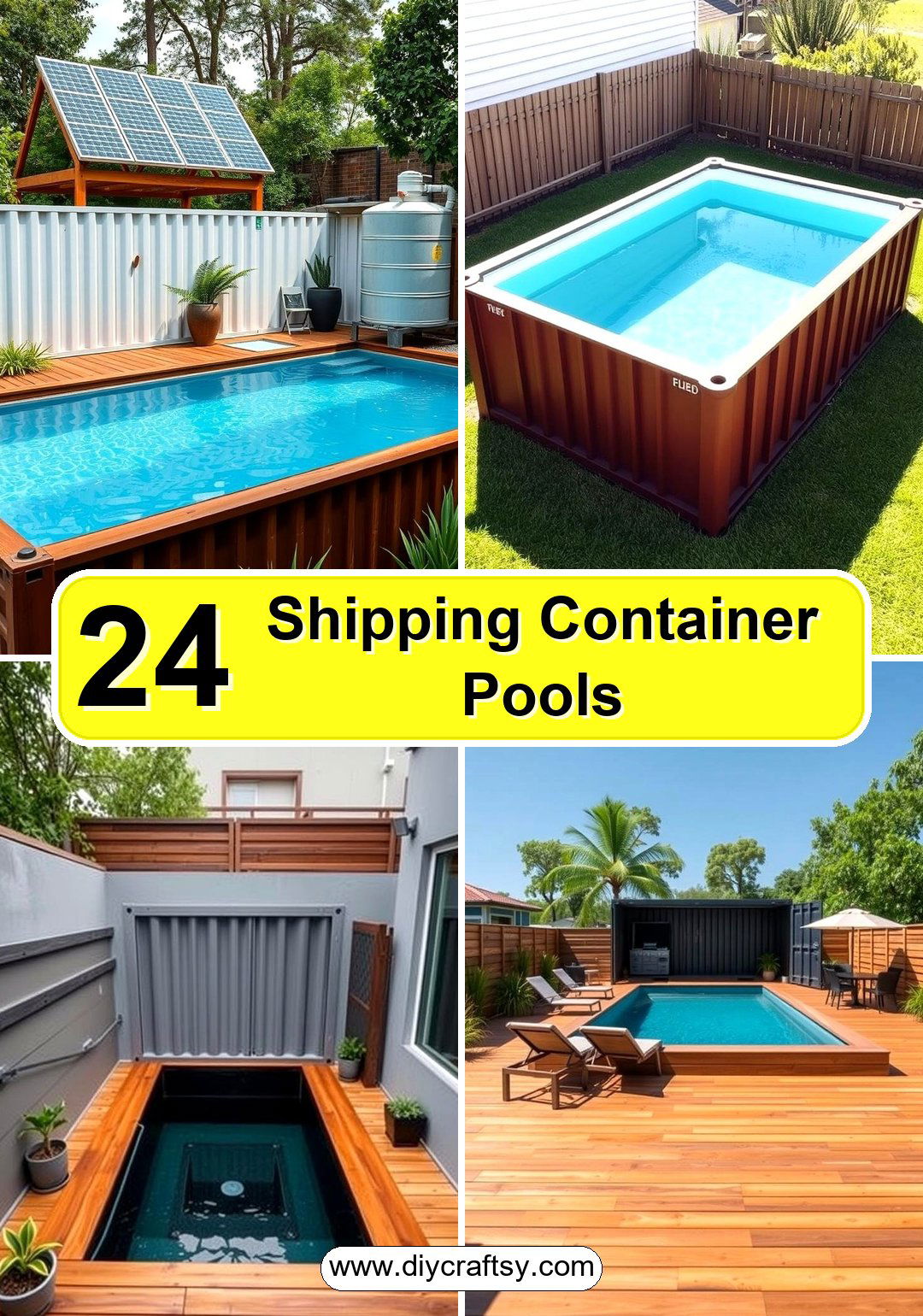Shipping Container Pools
