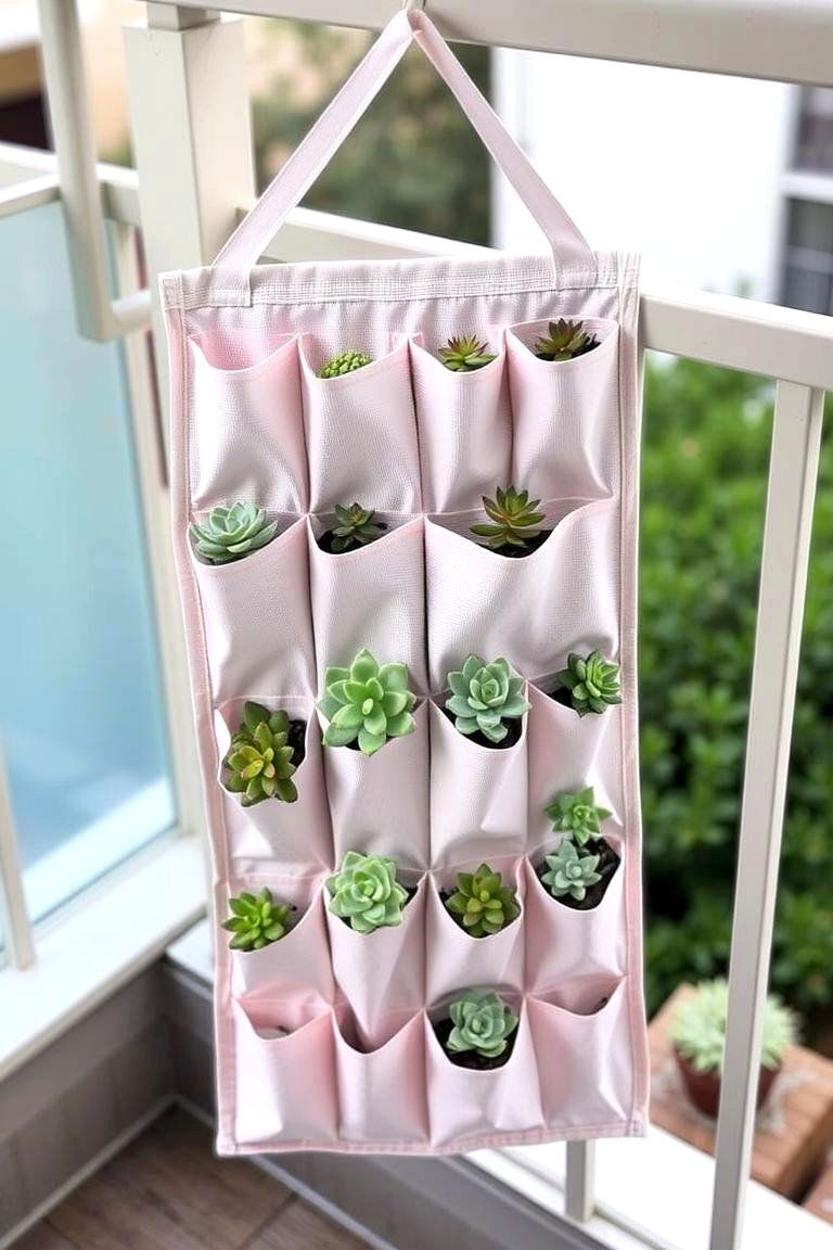 Shoe Organizer Garden - 24 Outdoor Succulent Container Ideas