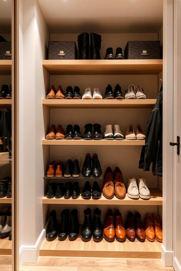 Shoe Storage Alcove - 24 Alcove Ideas