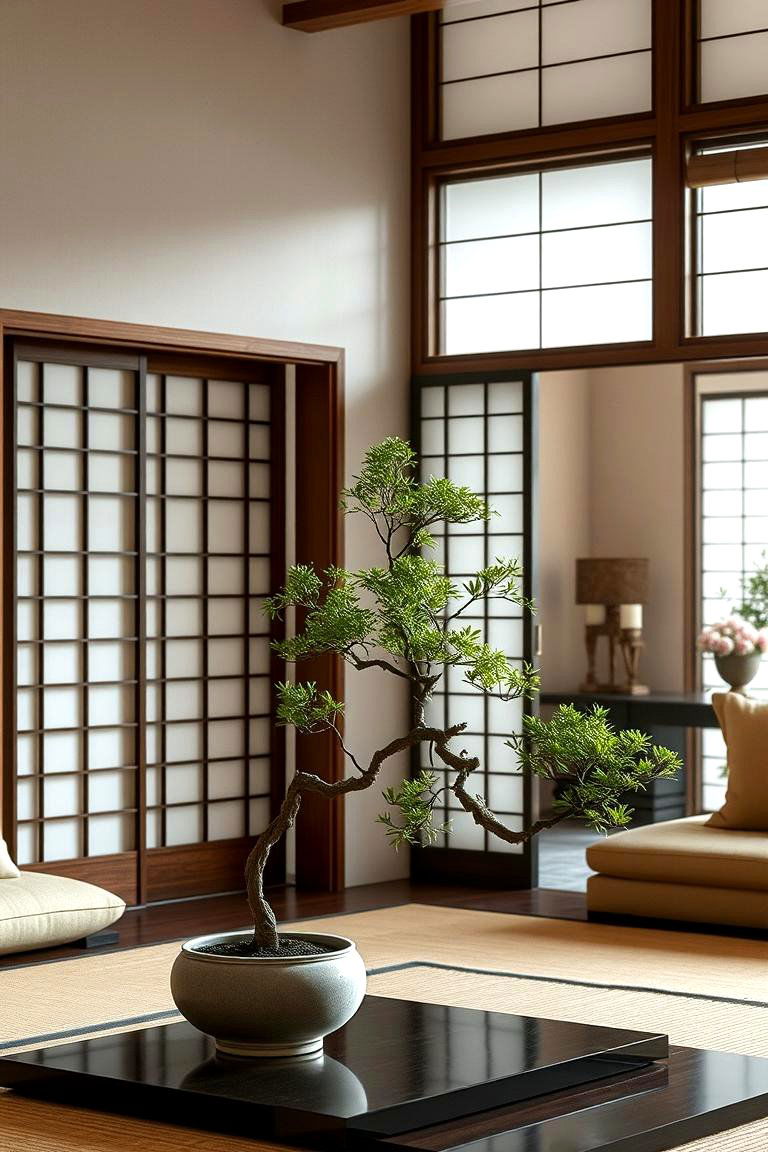 Shoji Screen Serenity - 24 Japanese Style Living Room Ideas