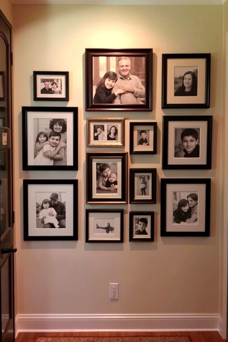 Showcase Personal Art - 24 Entryway Wall Ideas