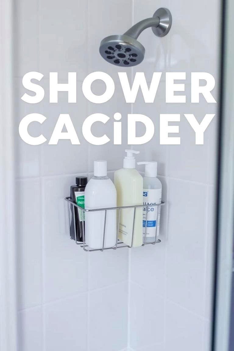 Shower Caddy - 24 Bathroom Storage Ideas