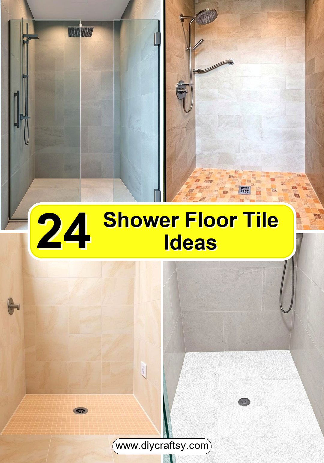 Shower Floor Tile Ideas