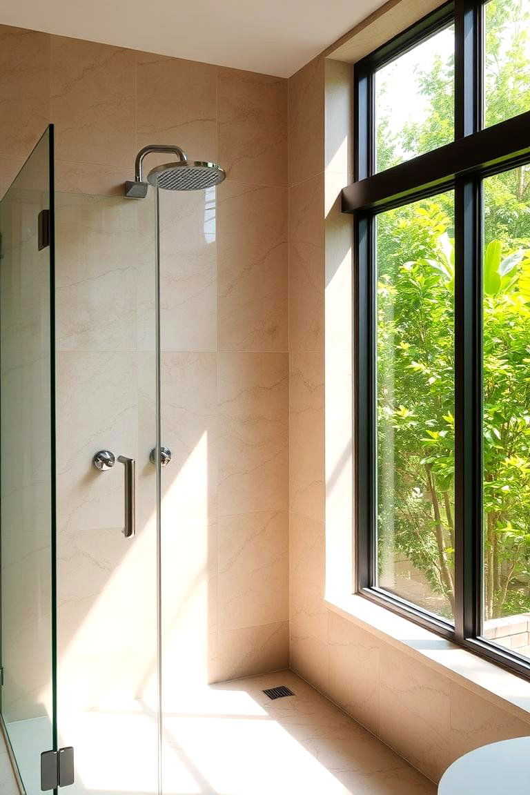 Shower with a View - 24 Modern Shower Ideas