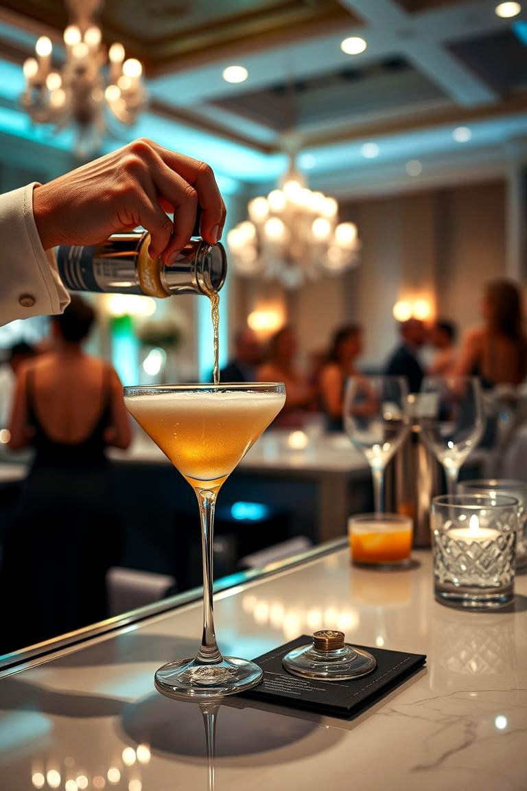 Signature Cocktail Creation - 24 Wedding Reception Ideas