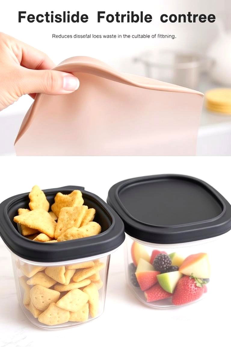 Silicone Food Covers - 24 Snack Storage Ideas