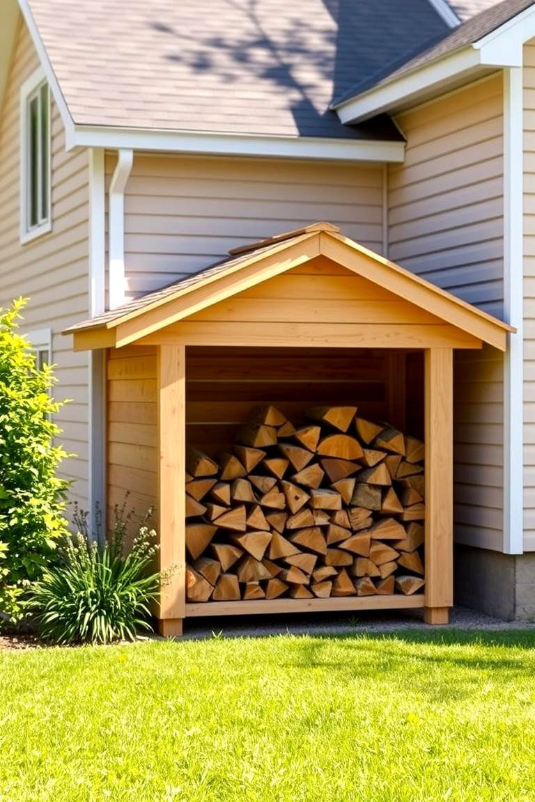 Simple Lean To Wood Shed - 24 wood shed ideas