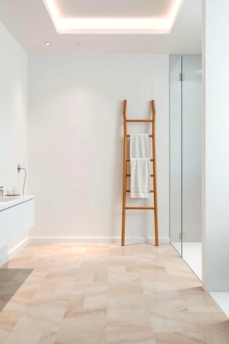 Simple Lighting Fixtures - 24 Minimalist Bathroom Ideas