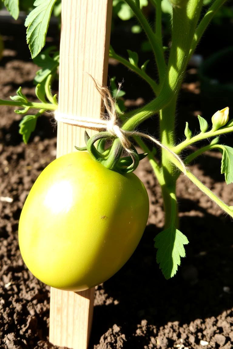 Simple Stakes - 24 Tomato Trellis Ideas