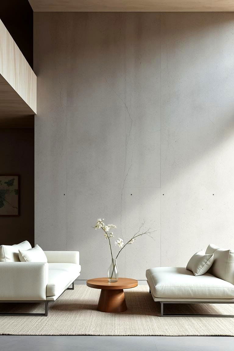 Simple Textured Walls - 24 Bauhaus Interior Design Ideas