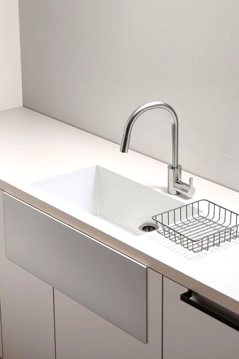 Simplify Your Sink Area - 24 Minimalist Kitchen Ideas