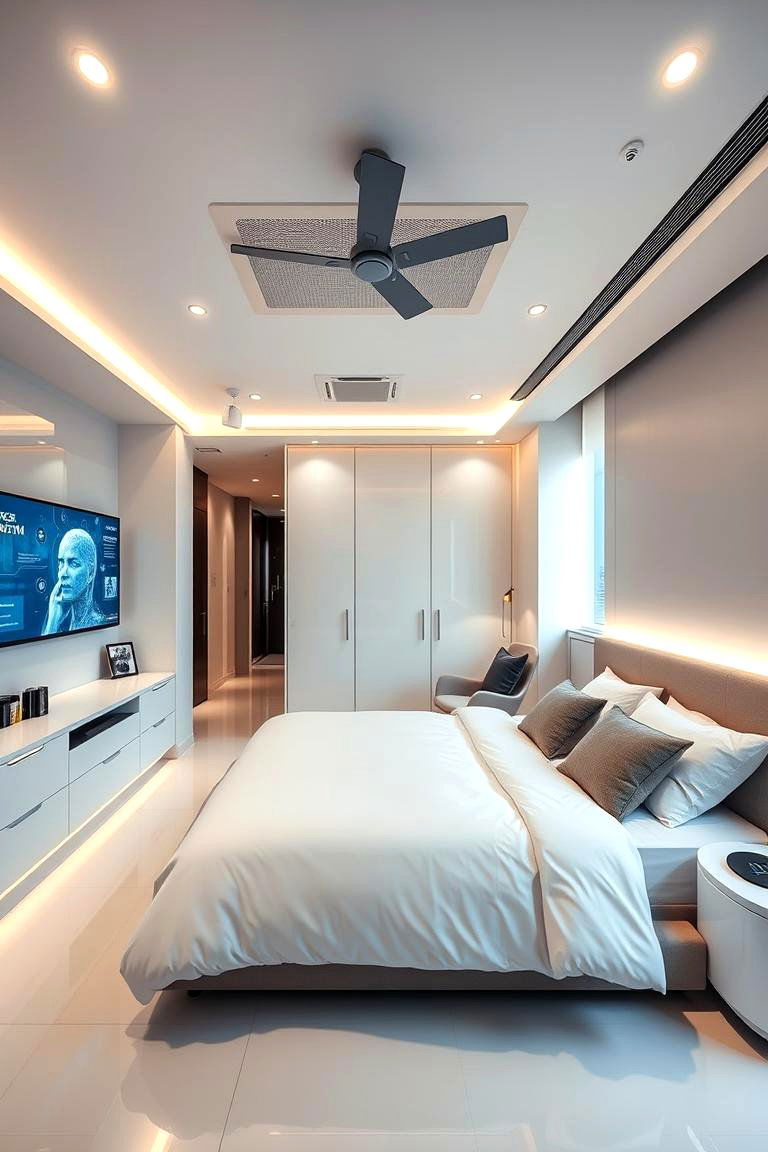 Singaporean Smart Bedroom - 24 Asian Bedroom Ideas
