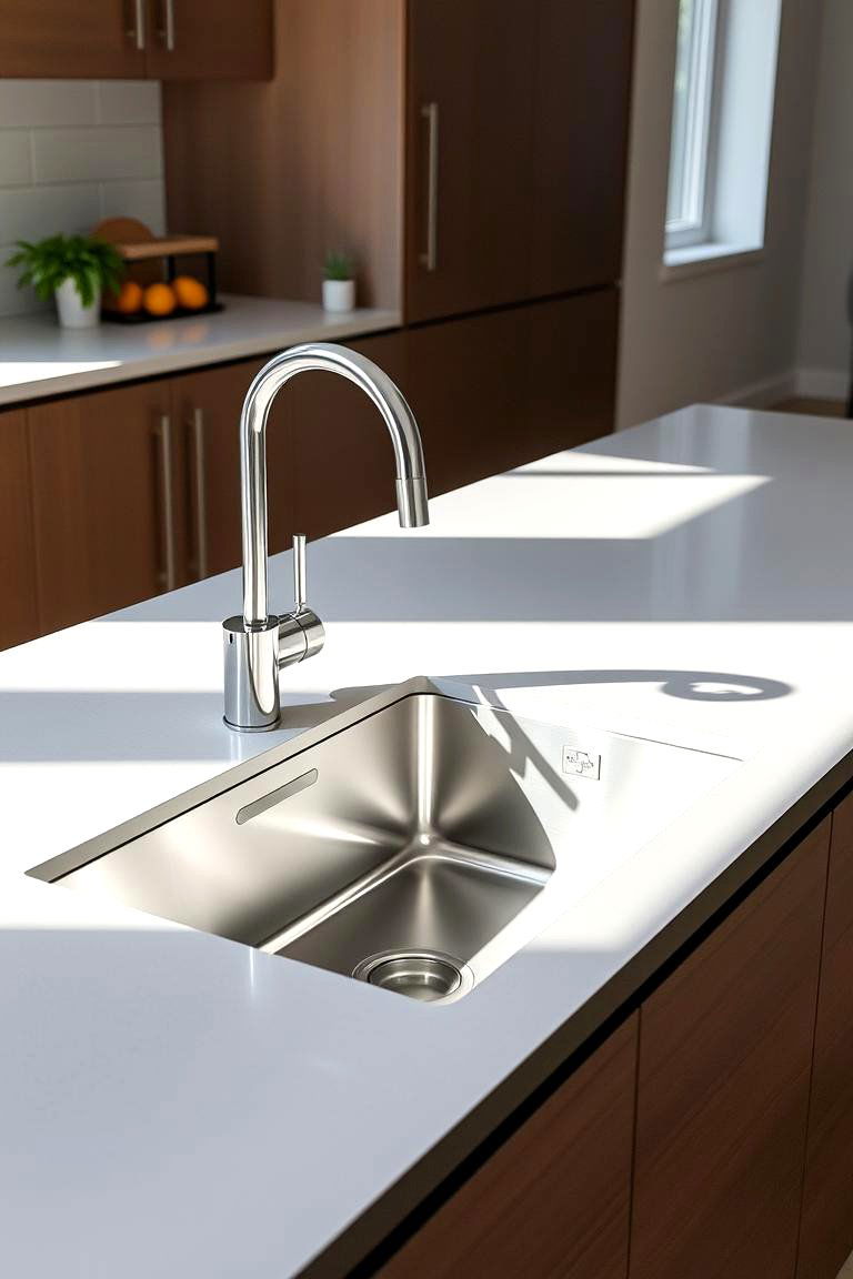 Single Bowl Sink - 24 Kitchen Sink Ideas