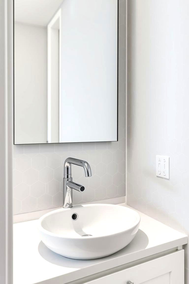 Single Handle Faucet - 24 Small Ensuite Design Ideas