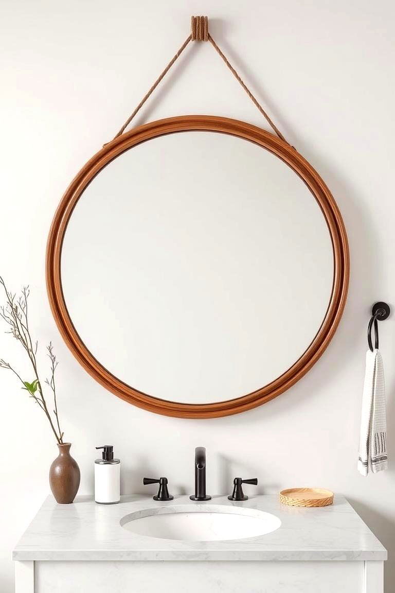 Single Statement Piece - 24 Zen Bathroom Ideas