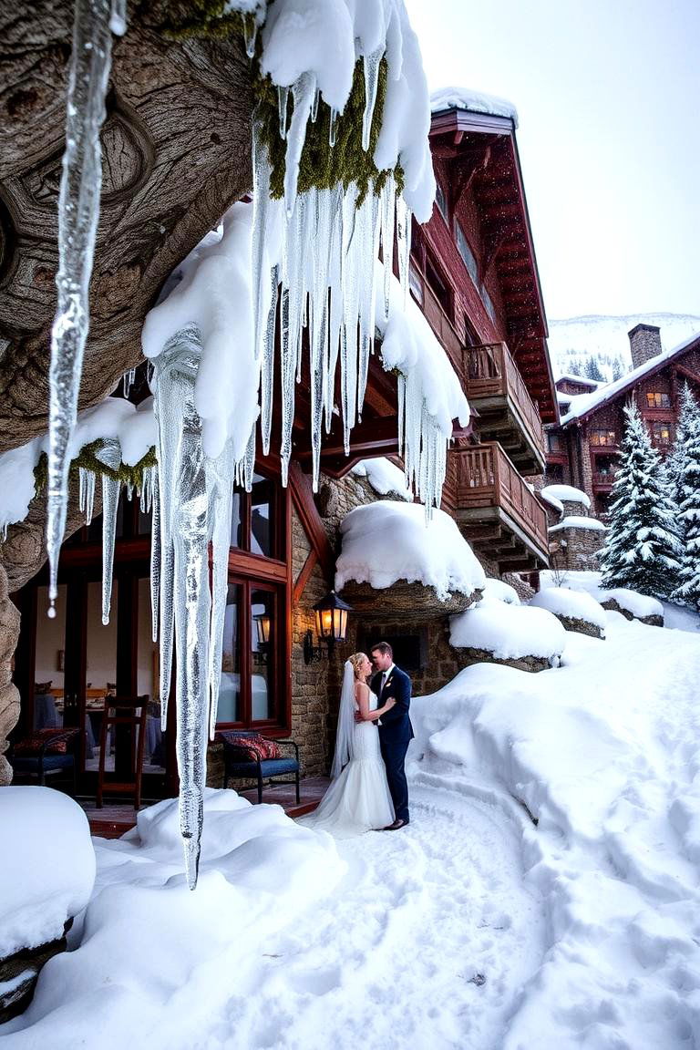 Ski Resort Wedding - 24 Destination Wedding Ideas