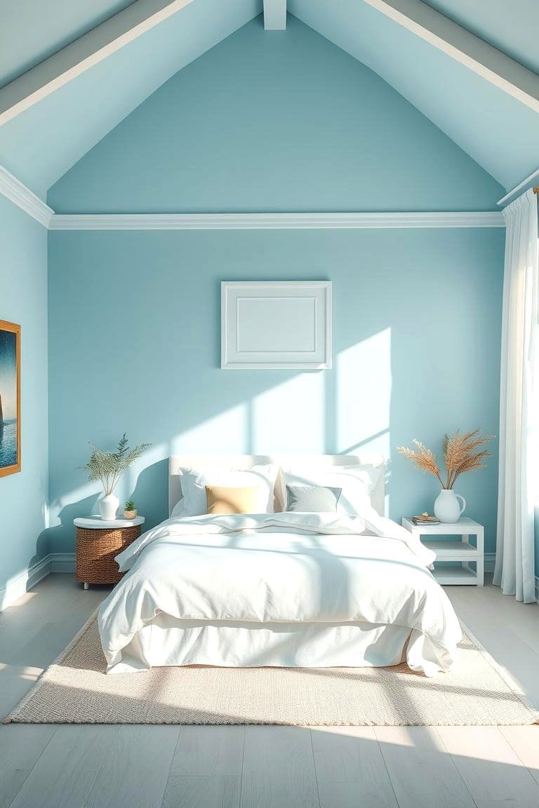 Sky Blue Escape - 24 Pastel Bedroom Ideas