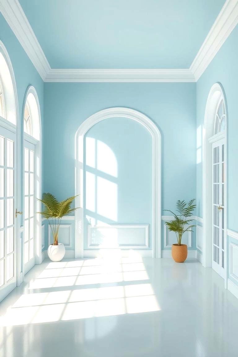 Sky Blue Serenity - 24 Girls Blue Bedroom Ideas