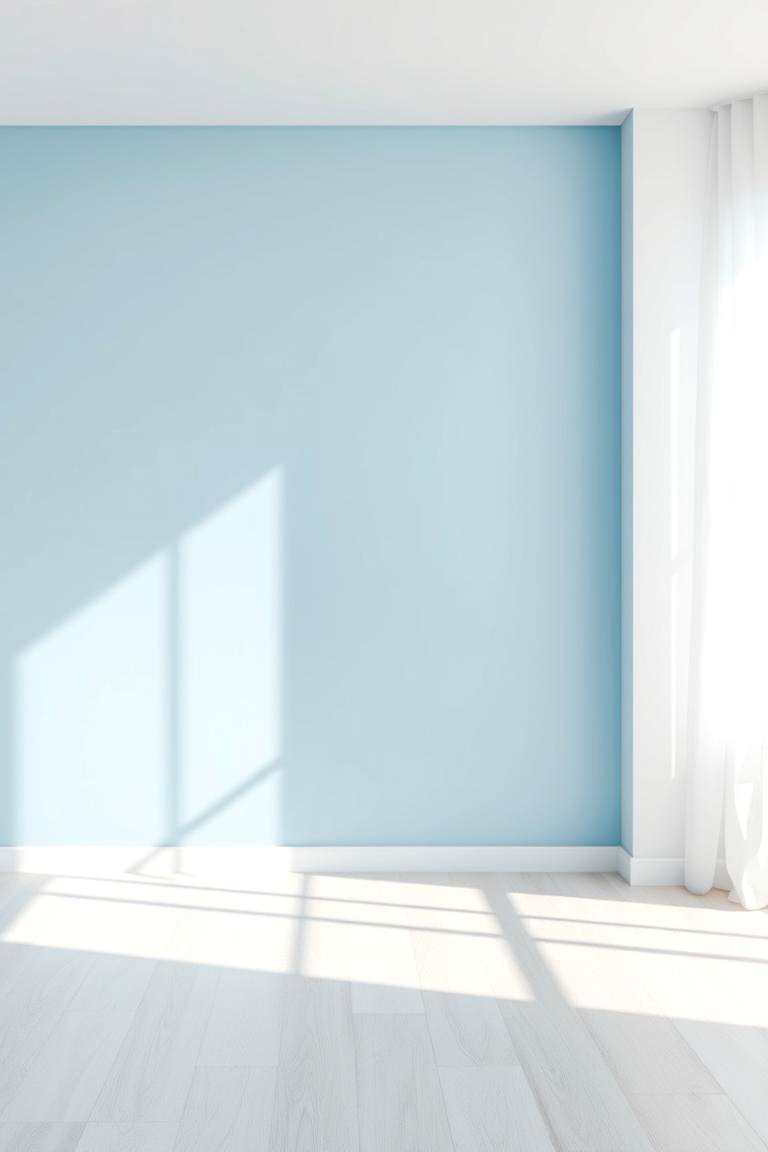 Sky Blue Serenity - 24 Blue Accent Wall Ideas