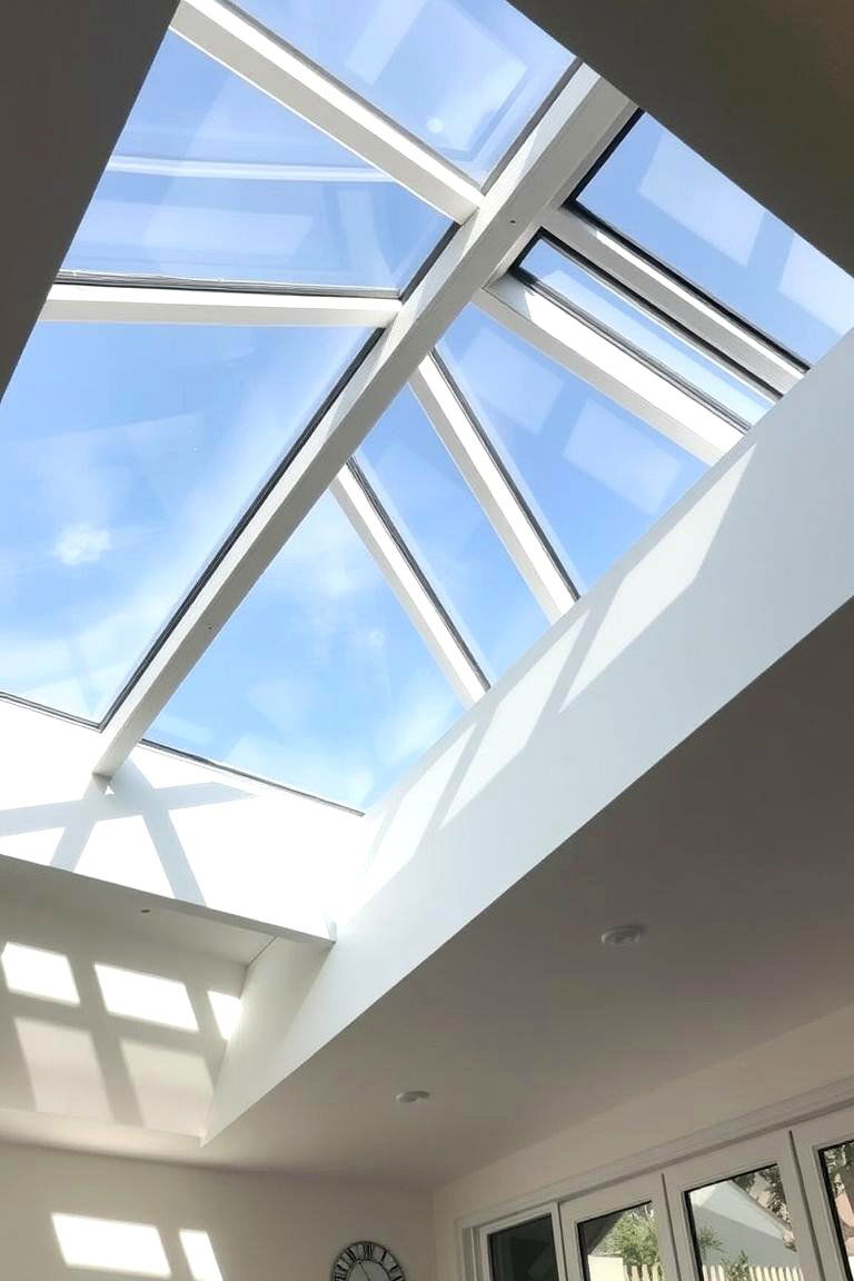 Skylight Inspired Illumination - 24 Shed Ceiling Ideas