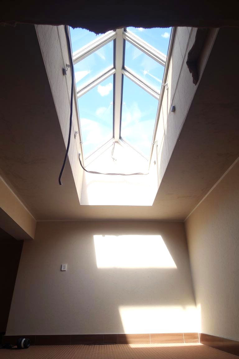 Skylights for Natural Daylight - 24 Basement Lighting Ideas