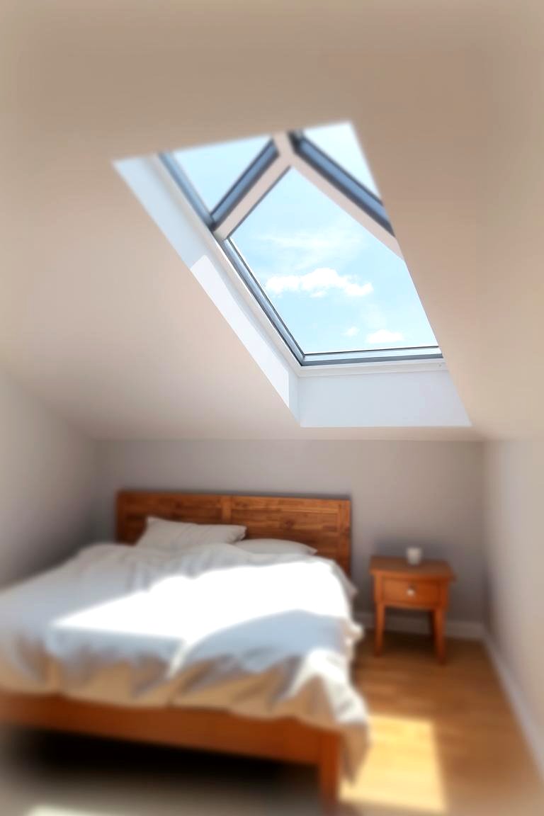 Skylights for Natural Light - 24 Bedroom Lighting Ideas