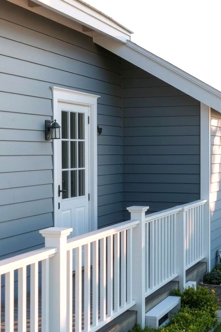 Slate Blue Siding - 24 House Siding Colors