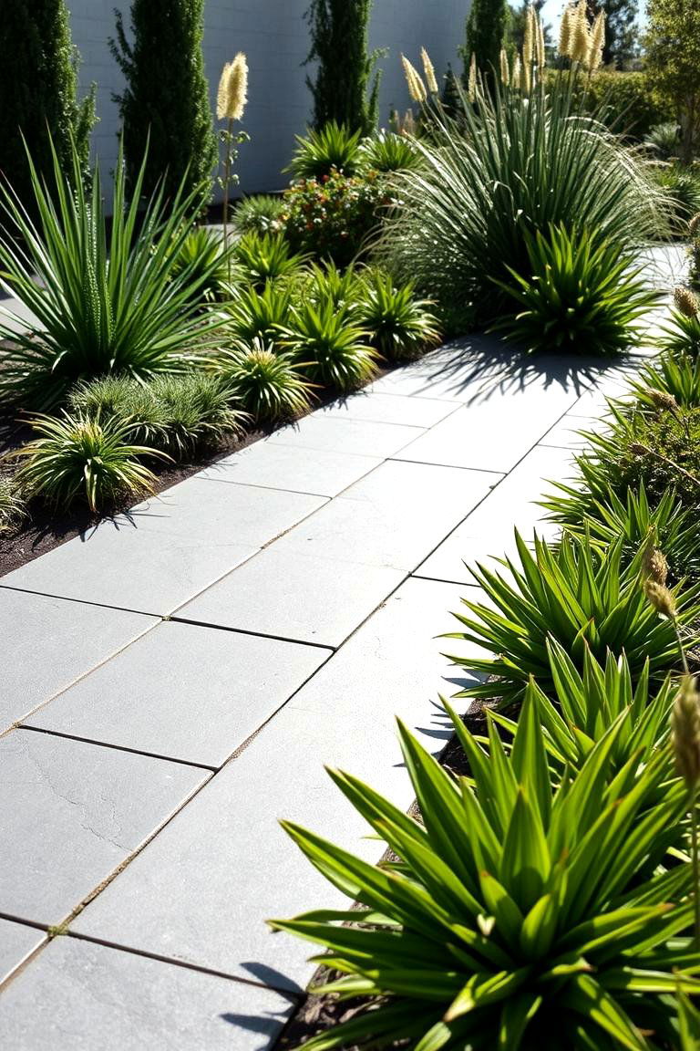 Slate Tile Edging - 24 Garden Edging Ideas