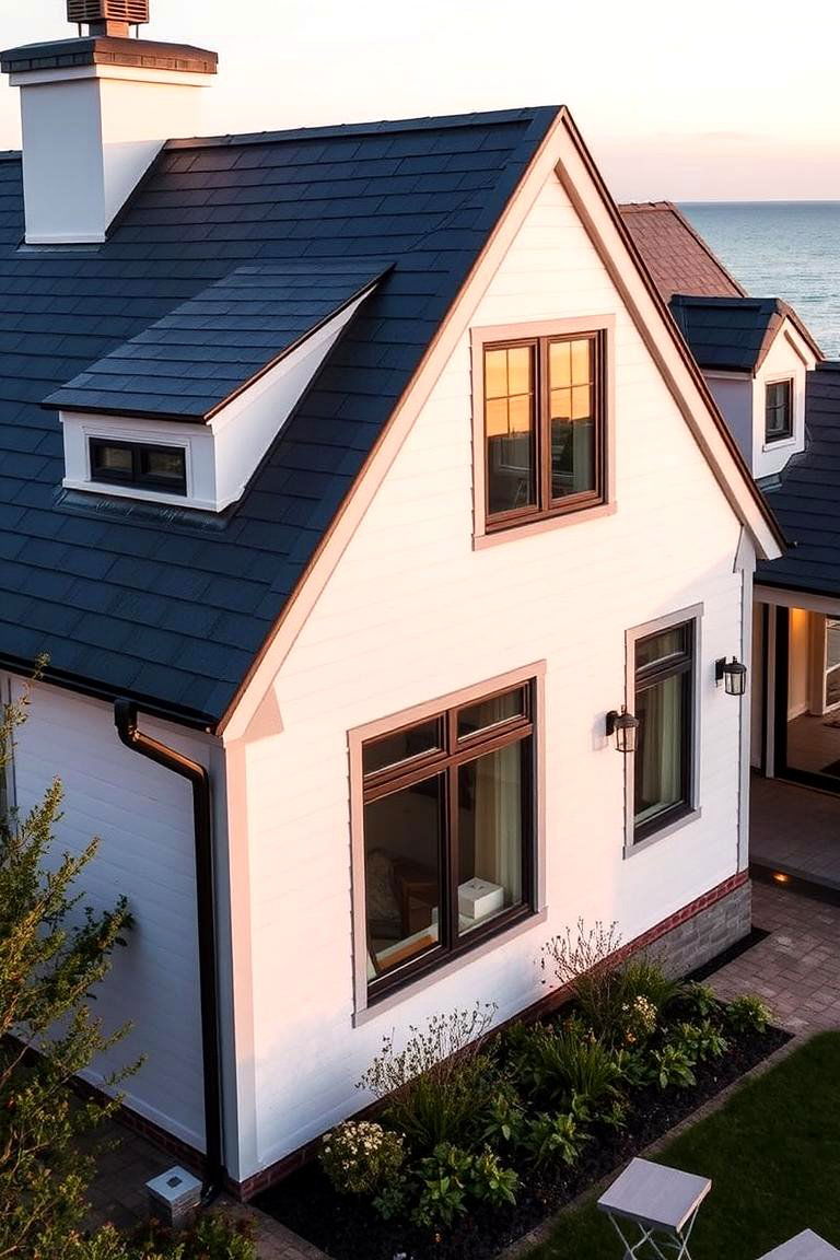 Slate or Shingle Roofing - 24 Modern Cape Cod House Ideas