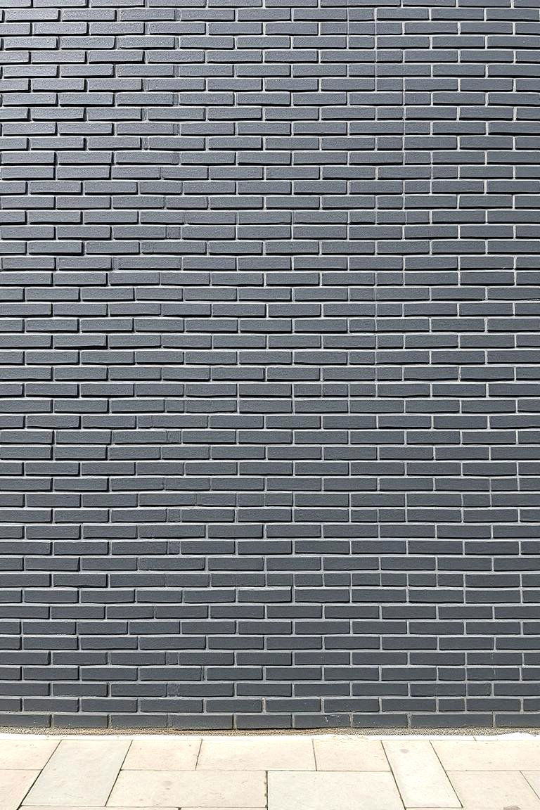 Sleek Black Brick with Minimal Ornamentation - 24 Black Brick House Exteriors