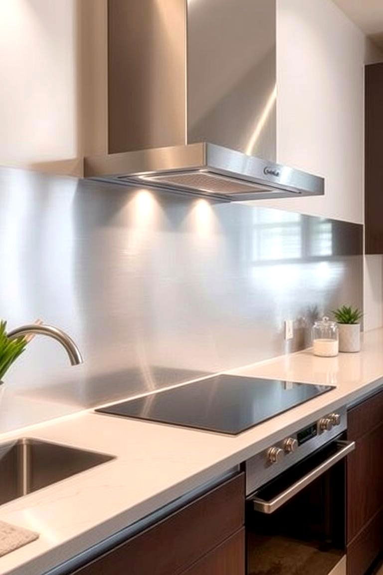 Sleek Metal Sheets - 24 Wall Covering Ideas
