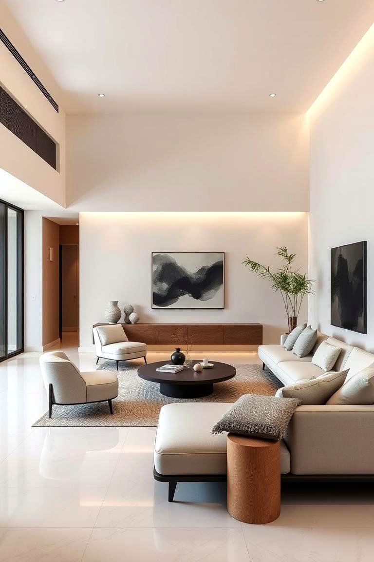 Sleek Minimalist Design Retreat - 24 Black Man Cave Ideas