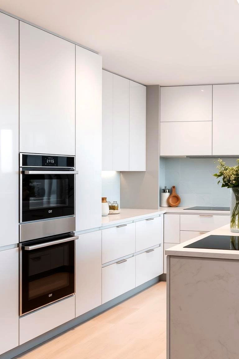Sleek Minimalist Kitchen Designs with Smart Features - 24 2400s Interior Design Ideas