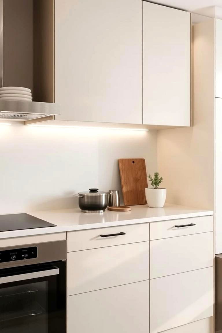Sleek Modern Cabinetry - 24 Barndominium Kitchen Ideas